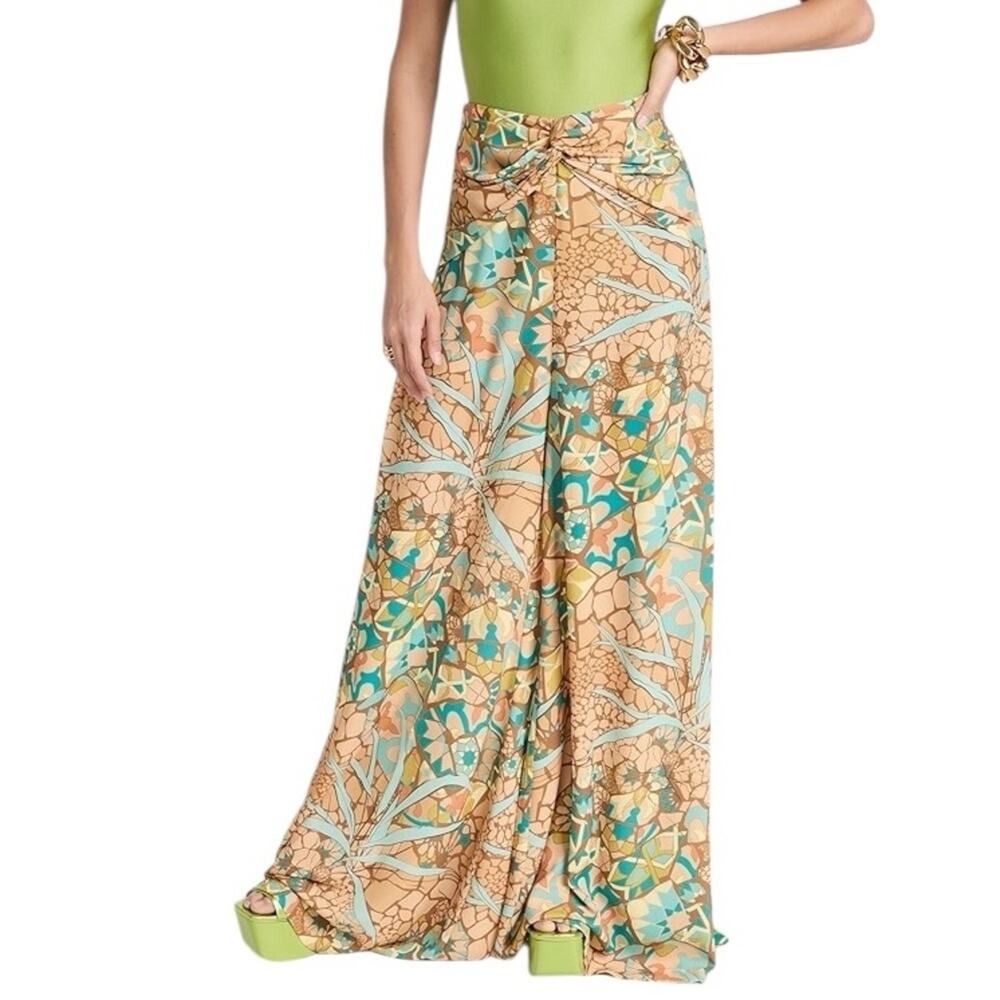 Andrea Lyamah NWTs Akro Wide Leg Pants Ilia II Pei t size XXL size 14